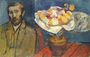 Paul Gauguin Portrait of the Painter Slewinski oil painting reproduction